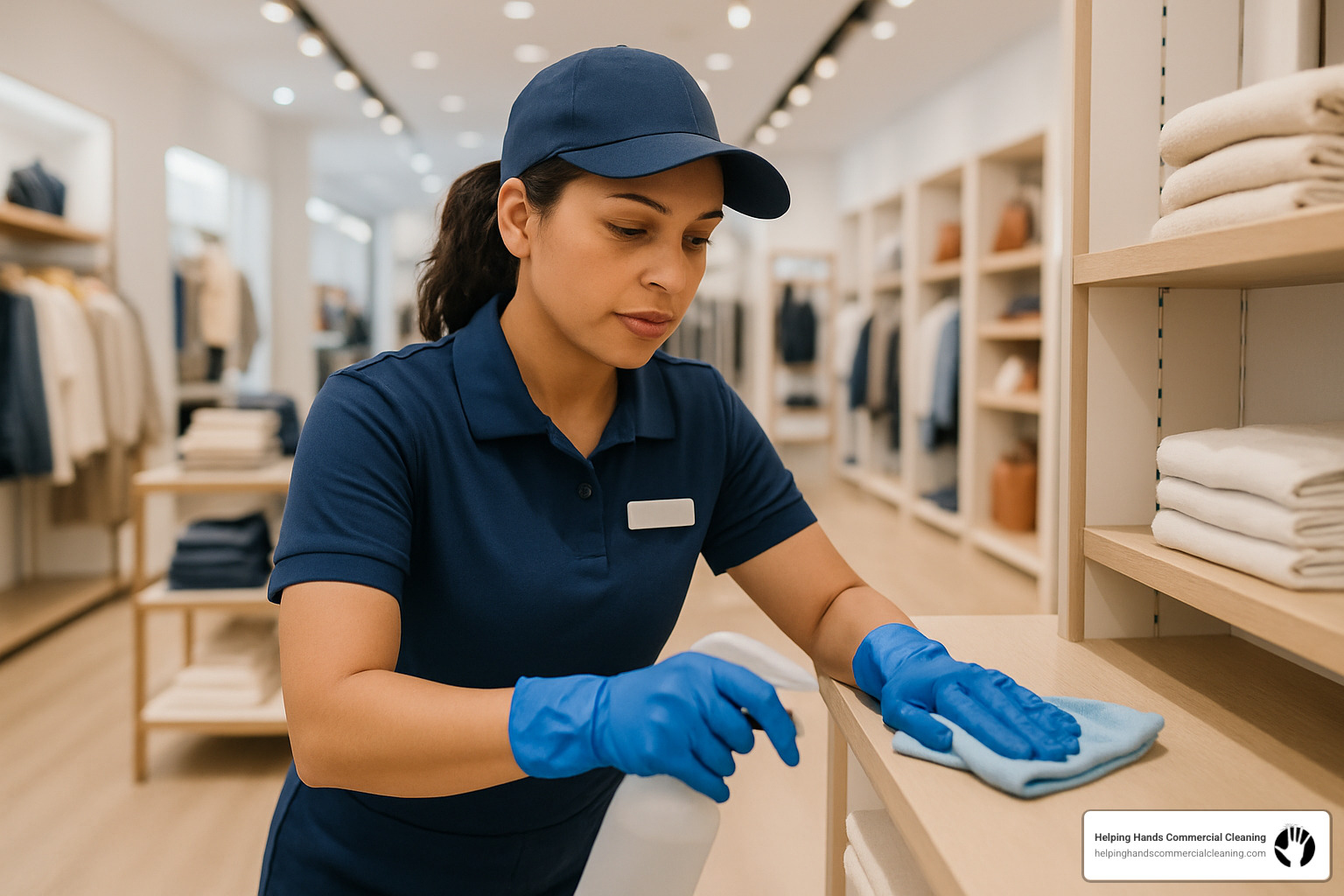 cleaning retail stores