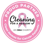Cleaning for a Reason proud partner badge