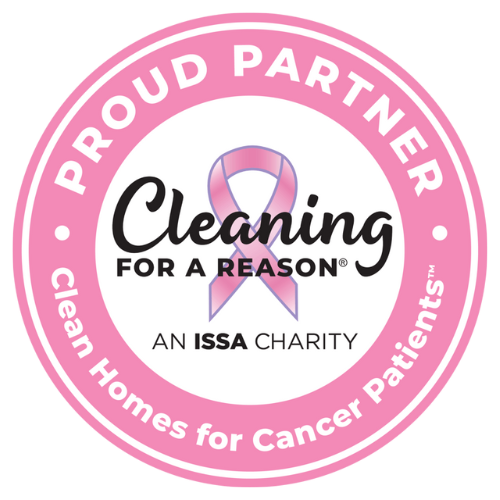 Cleaning for a Reason proud partner badge