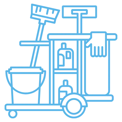 Commercial floor care services icon