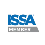 ISSA member badge for professional cleaning services