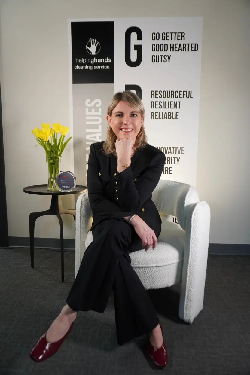 Gosia Baran Helping Hands Commercial Cleaning Founder