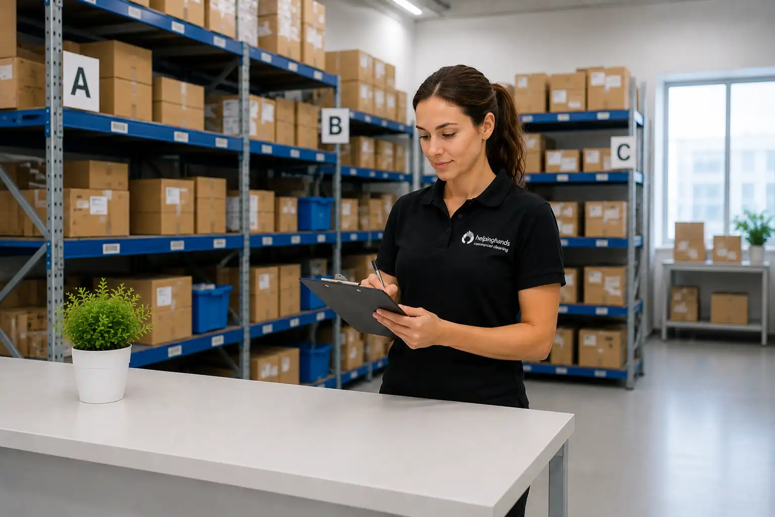 inventory management services in Chicago organizing cleaning supplies stock control and facility inventory management