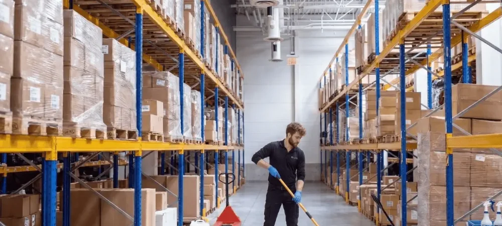 warehouse and distribution center cleaning services in romeoville il